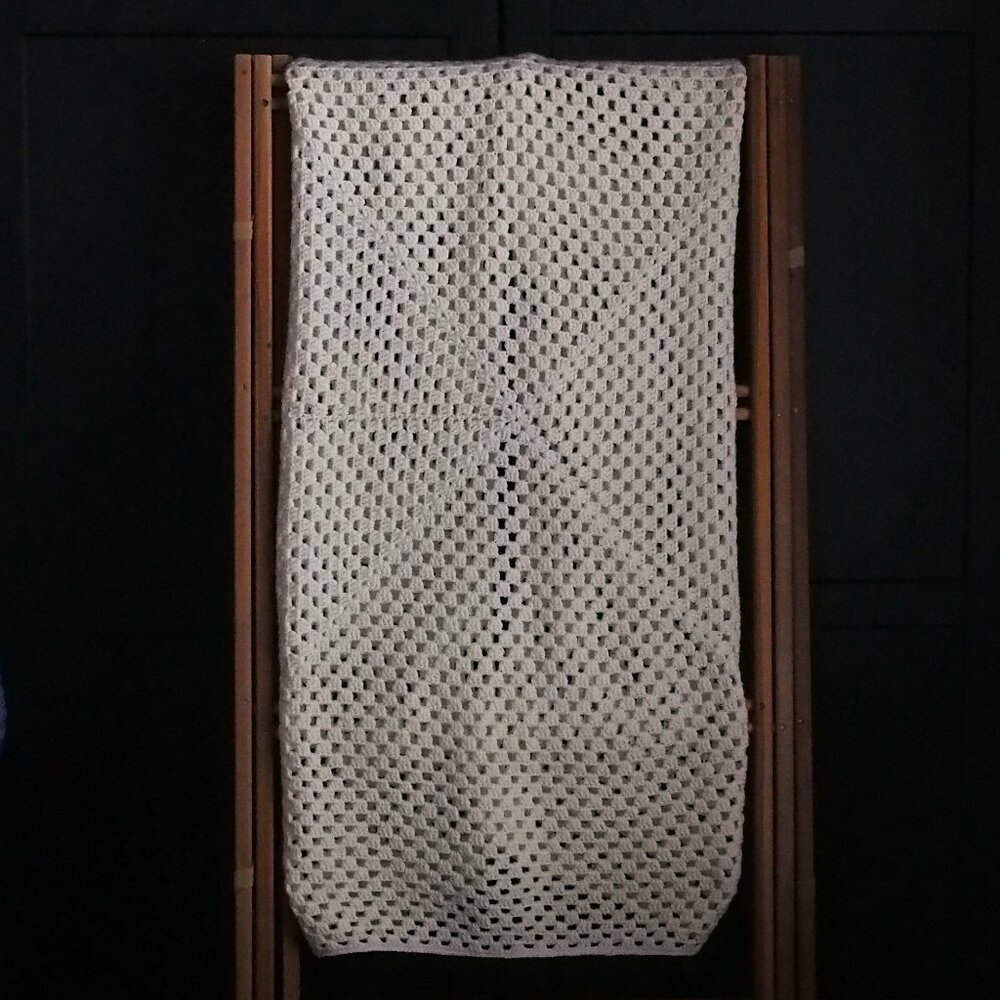 Hand Knit Lap Blanket